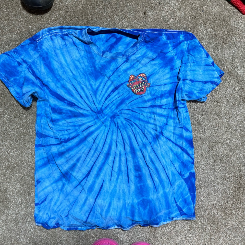 Vintage tie-dye Santa Cruz t-shirt
